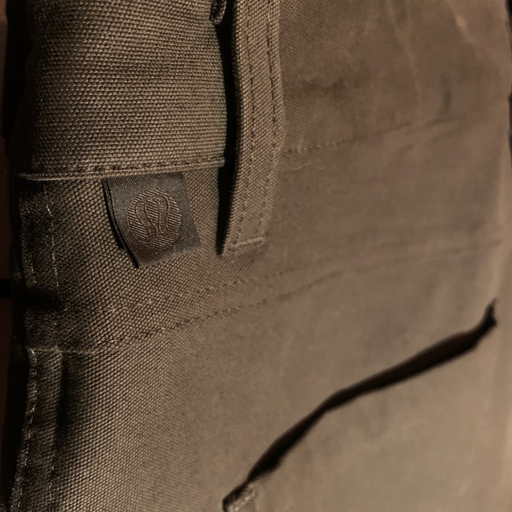 LuluLemon Forest Green Canvas Jeans